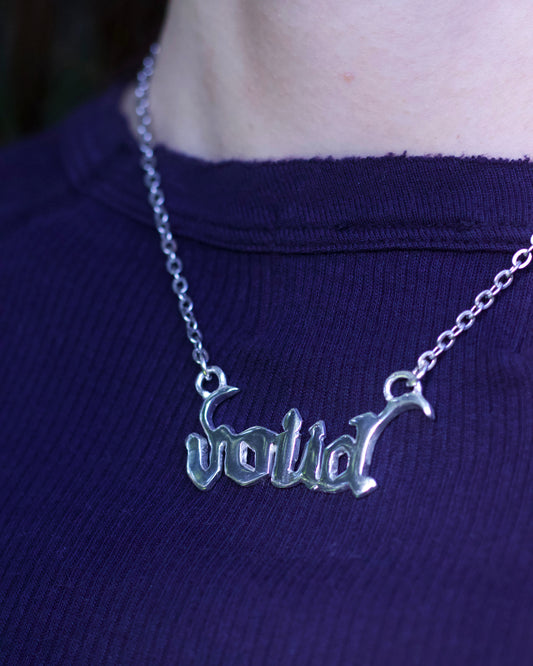 Old English Font Pendant